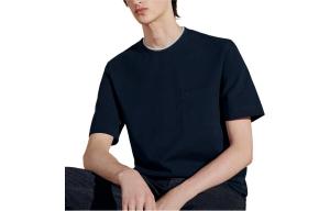 Футболка мужская темно-синяя Hermes, темно-синий