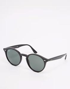 Круглые солнцезащитные очки Ray-Ban, черный