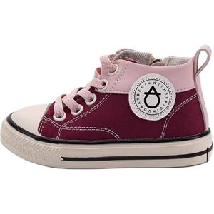 Нескользящие износостойкие высокие детские туфли для младенцев и малышей QINUOSHU, красный