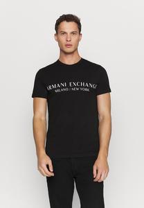 Футболка с принтом Armani Exchange, черный