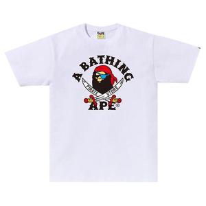 Футболка BAPE Ape Pirate Tee, White