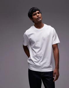 Футболка ARKET джерси белого цвета