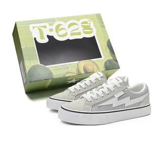 T628 Амортизирующие низкие скейтерские кроссовки Unisex - серый Box[Рекомендация менеджера магазина], цвет Gray Box[Store Manager's Recommendation]