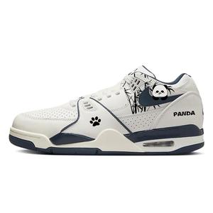 Nike Баскетбольные кроссовки Air Flight 89 Vintage, низкие, мужские, синие/белые