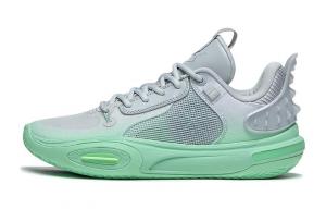 Баскетбольные кроссовки All City 11 Youth Unisex Low-top Серый/зеленый Lining