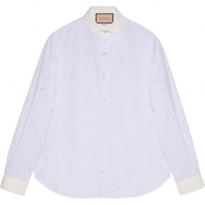 GUCCI Мужская белая рубашка
