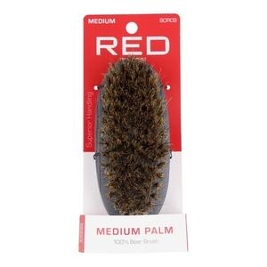 Расческа Professional 100 Boar Medium Palm Brush Red Kiss