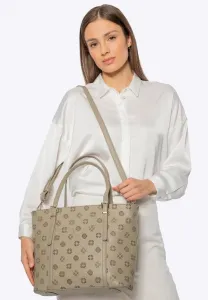 Сумка-Шоппер с тиснением Wittchen, Beige