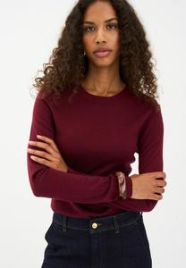 Топ Ivy Copenhagen Long sleeved top, Burgundy/Bordeaux