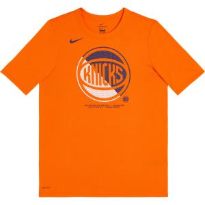 Футболка New York Knicks orange Nike, оранжевый