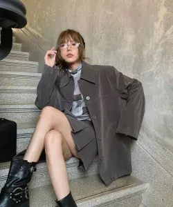 Fick Мутоновая куртка-рубашка Aimoha - Select -, цвет Gray