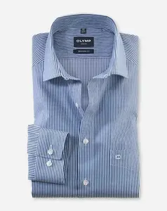 Деловая рубашка OLYMP "Luxor Modern Fit", цвет морской волны