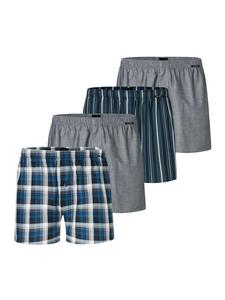 Трусы боксеры Schiesser, цвет grau/blau