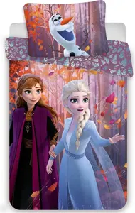 Комплект постельного белья Disney Frozen 2, пододеяльник 140 x 200 см и наволочка 70 x 90 см, 100% хлопок Jerry Fabrics