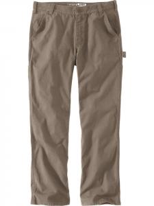 Рабочие брюки "Straight Dungaree 103279" бежевого цвета CARHARTT