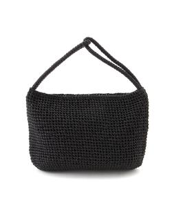 сумка-шоппер с металлическим шнуром и двухсторонней ручкой