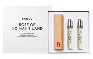 Byredo Ограниченная серия No Man's Land мини-набор духов Rose в формате EDP с нотами амбры, розового перца и черного перца 12мл*3 + кожаный аксессуар