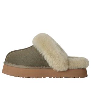 (WMNS) Тапочки UGG Disquette, цвет «Мохово-зеленый»