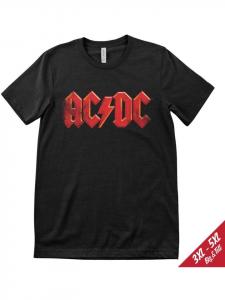 Футболка Distressed Logo T-Shirt AC/DC, черный