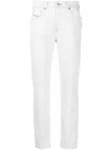 Зауженные джинсы 2004 с завышенной талией DIESEL, синий