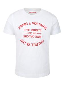 Zadig & Voltaire Kids футболка Kita Insignia, белый