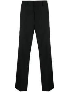 Прямые брюки со складками Patrizia Pepe, черный