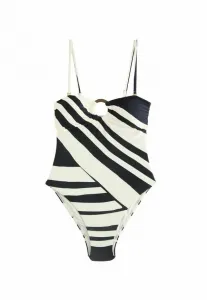 Купальник Next, Cream Black Stripe