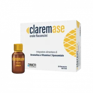 Claremase Oral 20Fl Бромелайн Farmaceutici Damor
