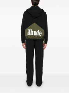 RHUDE спортивная куртка Aerial, черный