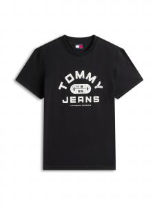 Tommy Jeans Футболка 'GYM' в черном цвете