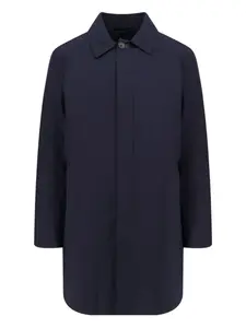 Плащ со съемной подкладкой Corneliani, синий