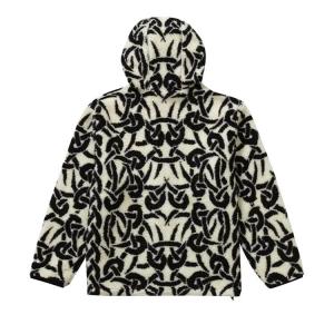 Куртка Supreme Celtic Knot Reversible WINDSTOPPER Fleece Hooded Jacket Stone, кремовый