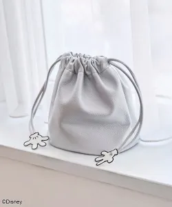 Сумка на завязках из искусственной кожи Coen, цвет Silver