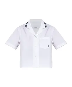 Рубашка с карманом Sporty & Rich, белый