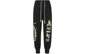 Мужские трикотажные спортивные штаны Nike, Черный