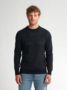 Вязаный свитер Crandon черного цвета Petrol Industries