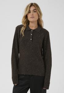 Джемпер Cream CRJOLLY KNIT POLOSHIRT, Java/Brown