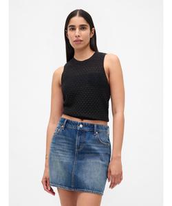 (W)CashSoft Cashmere Touch Легкий укороченный топ-майка