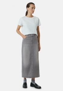 Джинсовая юбка GARMENT DYE comma casual identity, деним