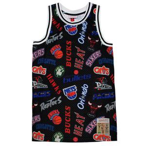 Мужской топ Tanpop Mitchell & ness в восточном стиле Swingman Mitchell And Ness, черный