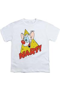 Футболка Pinky And The Brain Narf с коротким рукавом для детей Gildan