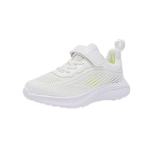 Детские кроссовки для бега, устойчивые к истиранию и скольжению Bull charm, белый