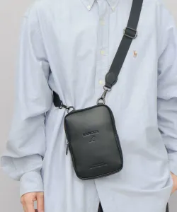 KANGOL Kangol Сумка на плечо для смартфона, миниатюрная, кожаная