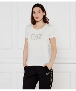 Футболка Slim fit Ea7, бежевый