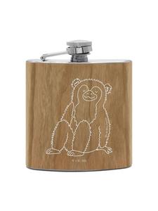 Mr. & Mrs. Panda Фляга feldflasche Hund Flauschig mit Spruch in Braun
