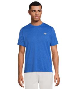 Футболка New Balance New Balance Athletics T-Shirt, цвет Blue Gemstone Heather