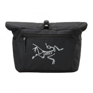 Arcteryx 3,5-литровый наружный поясной рюкзак из переработанного нейлона черный мужской, Black