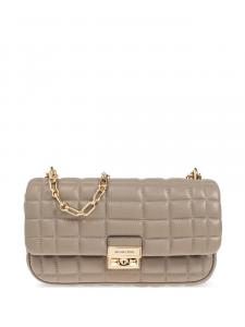 Стеганая сумка через плечо Michael Michael Kors, серый