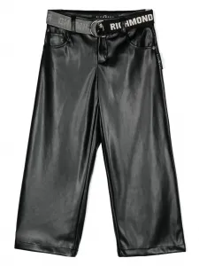 Брюки с логотипом John Richmond Junior, черный