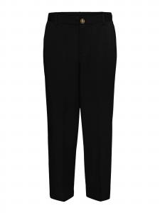 Kaffe Брюки с зауженным низом и складками 'Heather' в черном цвете